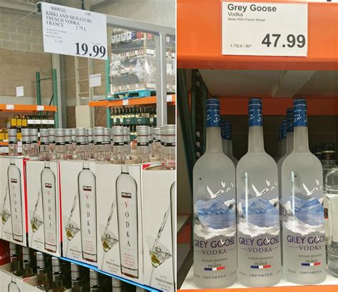 who makes kirkland vodka|is costco vodka grey goose.